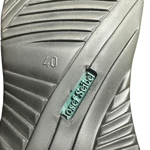 Josef Seibel Comfort loafer Sz 7.5 eu 40 Men Brown Leather Slip On sz 9 women’s - Picture 11 of 11